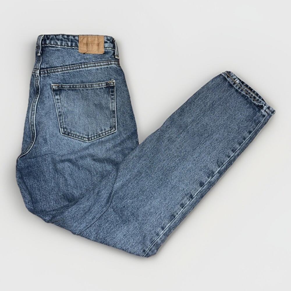Weekday Seattle Women’s High Tapered Slim Jeans Blue Size 28x30